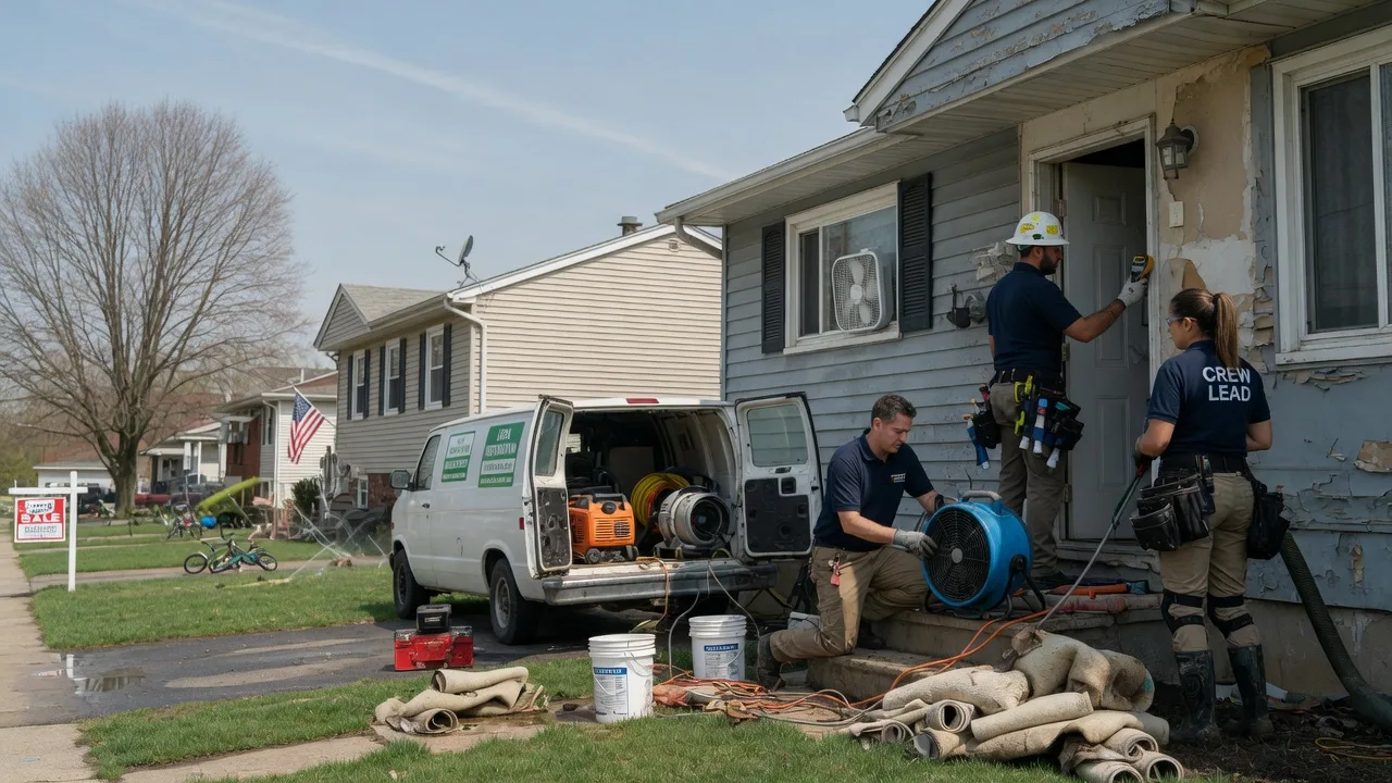 Flood Cleanup in Holly Springs, MS near me