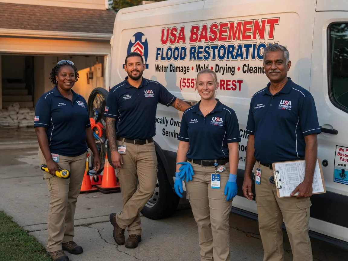 Basement Flood Cleanup company in Holly Springs, MS