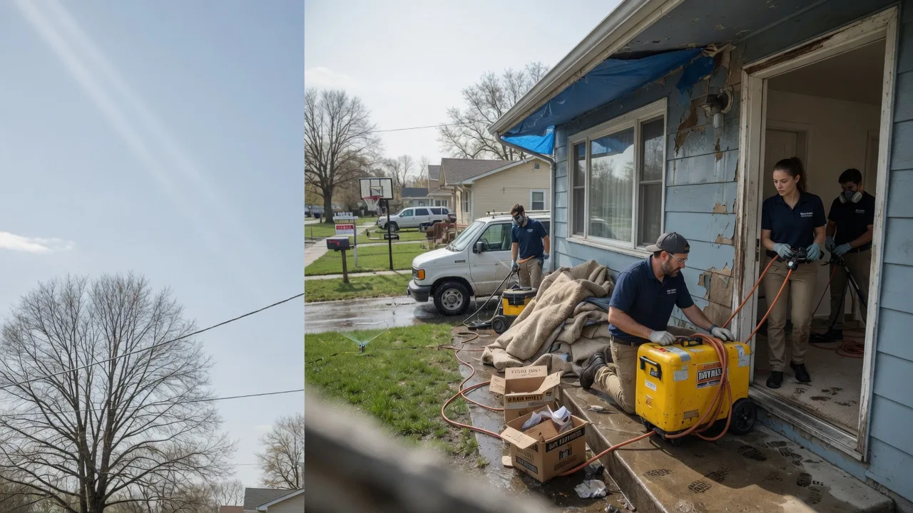 Basement Flood Cleanup in Holly Springs, MS near me